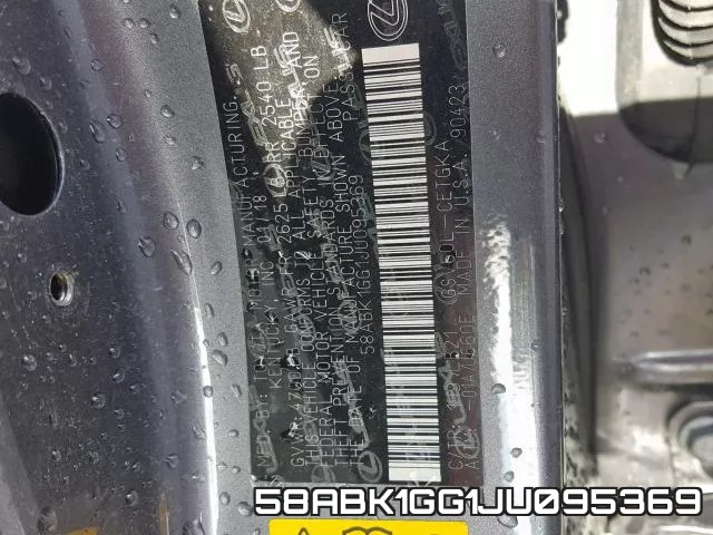 58ABK1GG1JU095369 фото 2