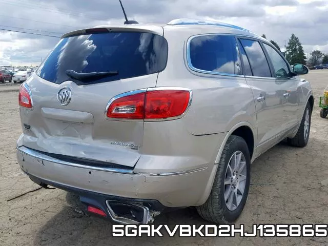 5GAKVBKD2HJ135865 фото 5