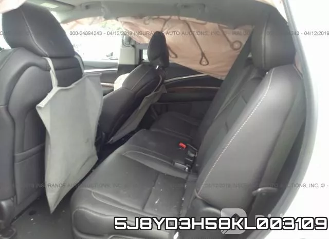 5J8YD3H58KL003109 фото 9