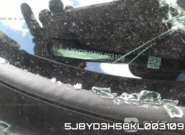 5J8YD3H58KL003109 фото 10