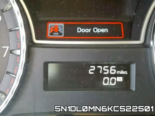 5N1DL0MN6KC522501 фото 9