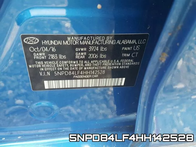 5NPD84LF4HH142528 фото 2