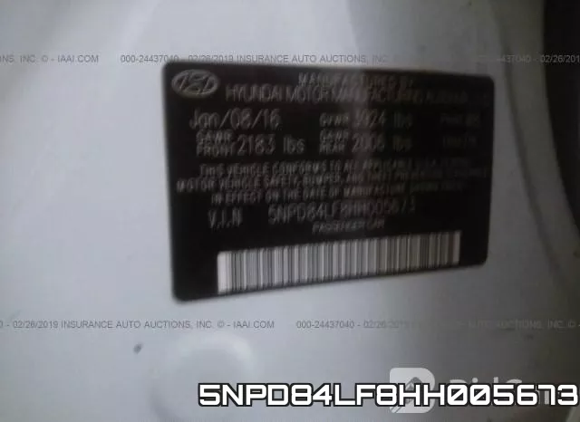5NPD84LF8HH005673 фото 10