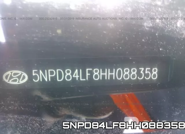 5NPD84LF8HH088358 фото 10