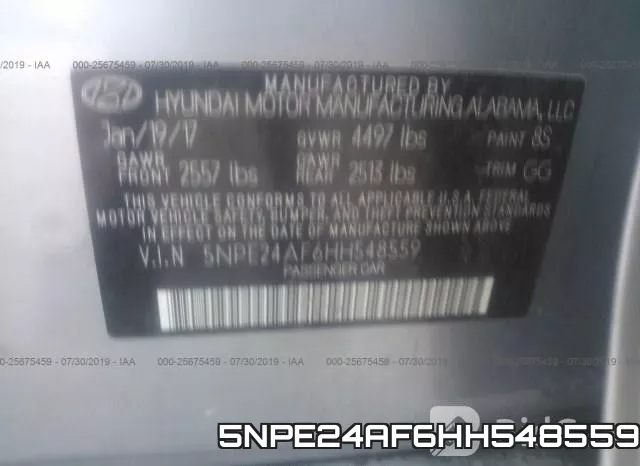 5NPE24AF6HH548559 фото 9
