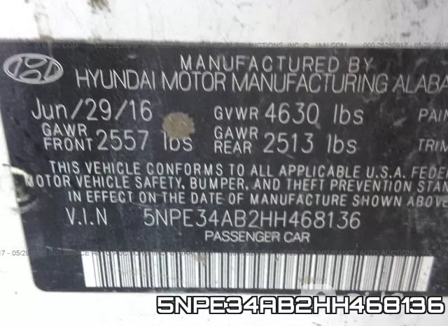 5NPE34AB2HH468136 фото 10