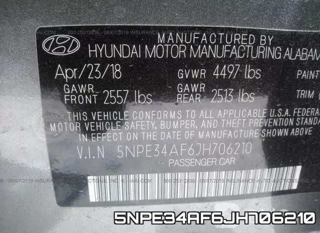 5NPE34AF6JH706210 фото 10