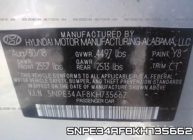 5NPE34AF8KH735662 фото 10