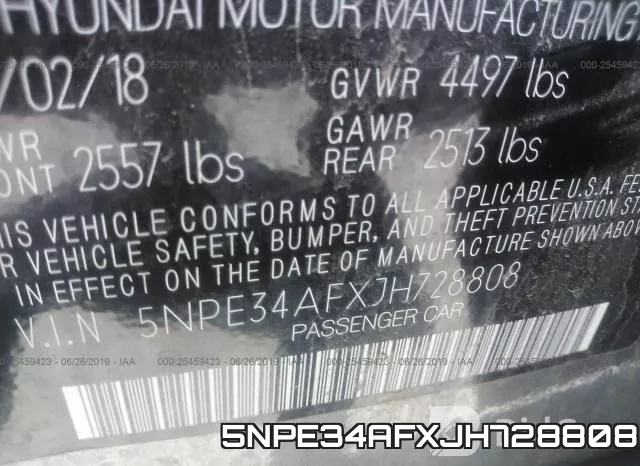 5NPE34AFXJH728808 фото 10