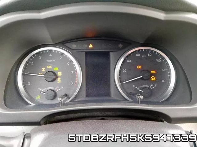 5TDBZRFH5KS947339 фото 8