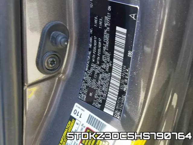 5TDKZ3DC5HS790764 фото 2