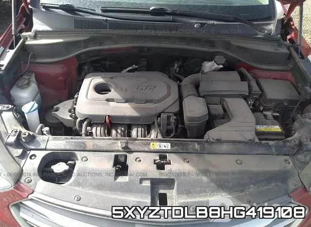 5XYZTDLB8HG419108 фото 2