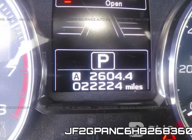 JF2GPANC6H8268360 фото 8