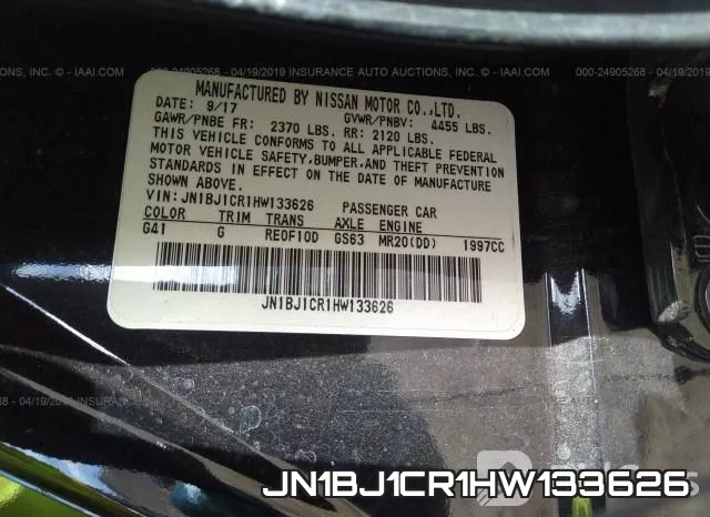 JN1BJ1CR1HW133626 фото 10