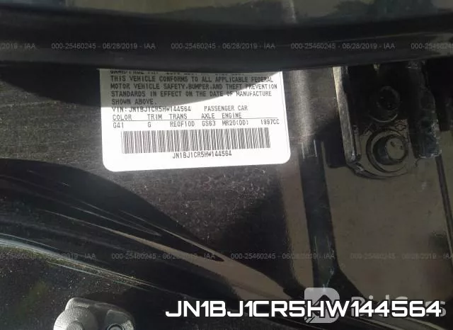 JN1BJ1CR5HW144564 фото 10