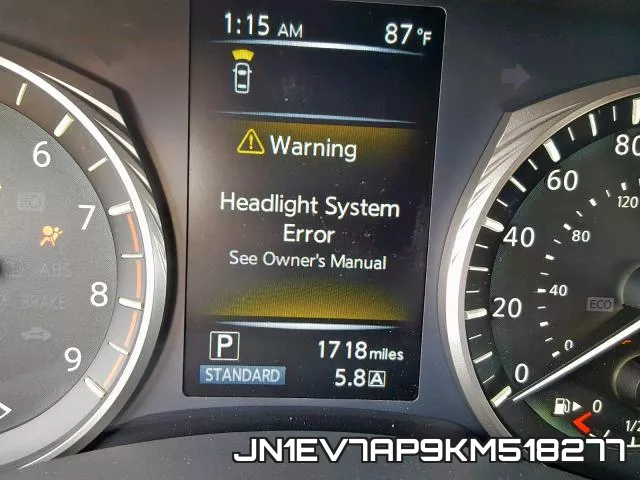 JN1EV7AP9KM518277 фото 9