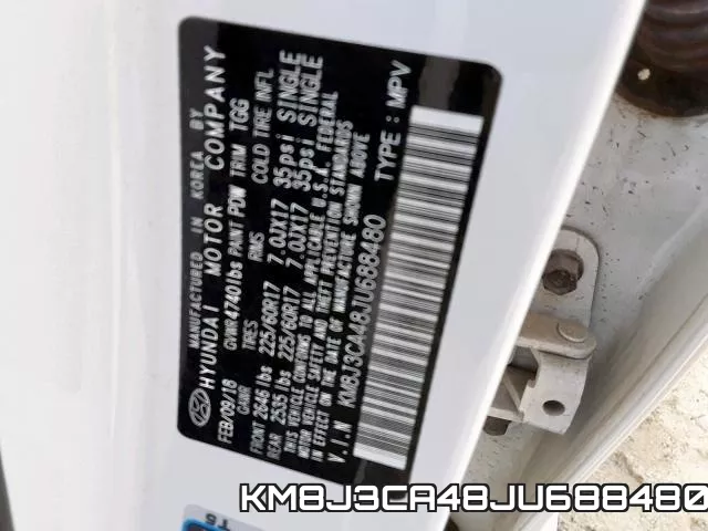 KM8J3CA48JU688480 фото 2