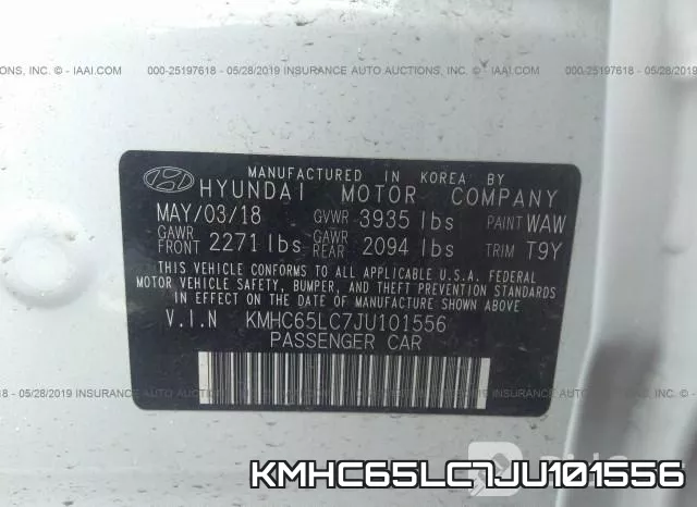 KMHC65LC7JU101556 фото 10