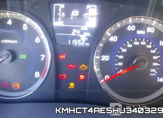 KMHCT4AE5HU340329 фото 8