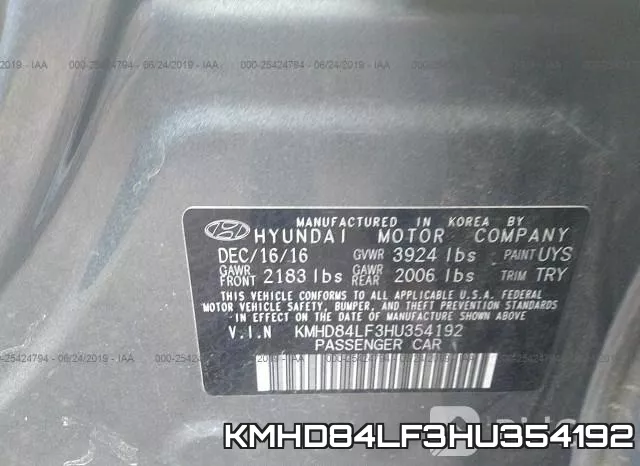 KMHD84LF3HU354192 фото 10