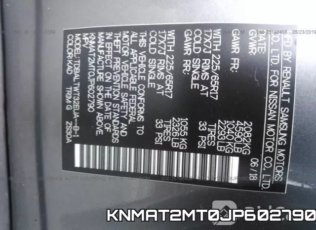 KNMAT2MT0JP602790 фото 10