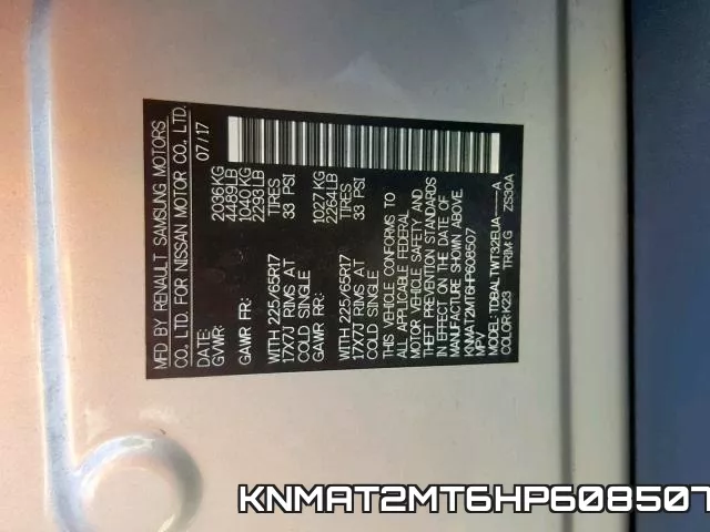 KNMAT2MT6HP608507 фото 2
