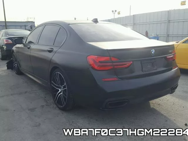 WBA7F0C37HGM22284 фото 4