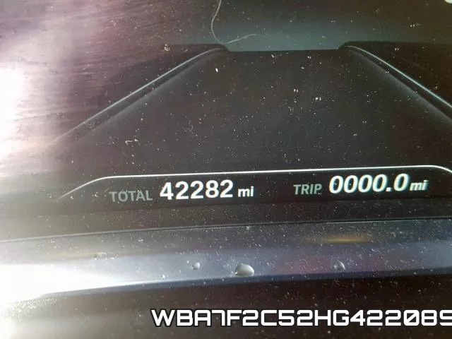 WBA7F2C52HG422089 фото 9