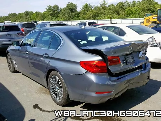 WBAJA7C30HG906472 фото 4