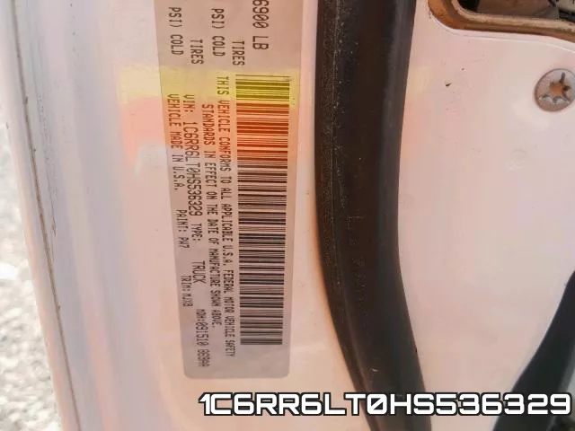 1C6RR6LT0HS536329 фото 2