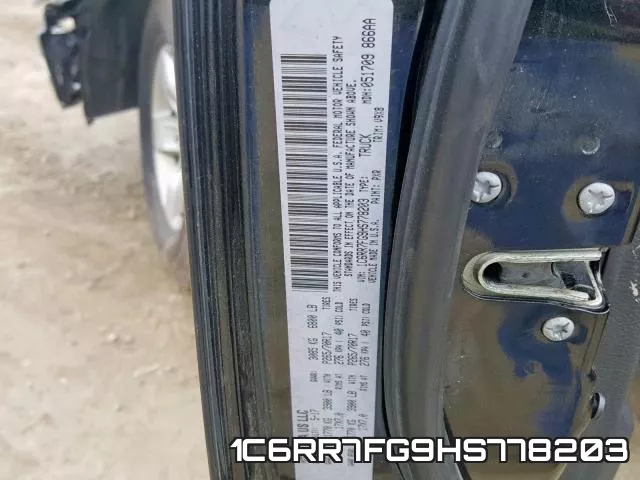 1C6RR7FG9HS778203 фото 2