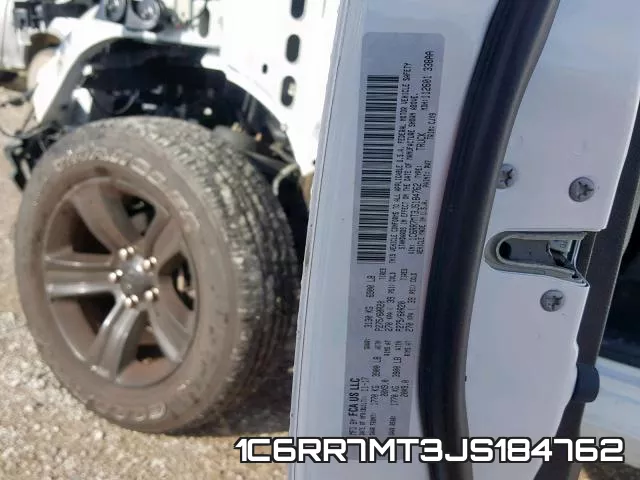 1C6RR7MT3JS184762 фото 2