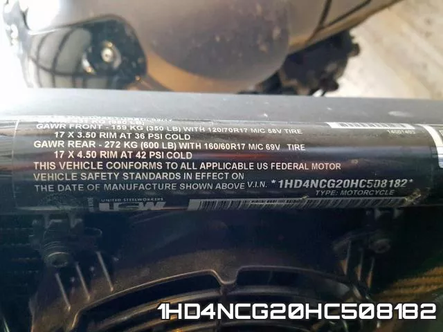 1HD4NCG20HC508182 фото 2
