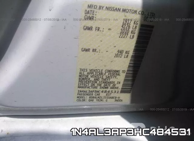 1N4AL3AP3HC484531 фото 10
