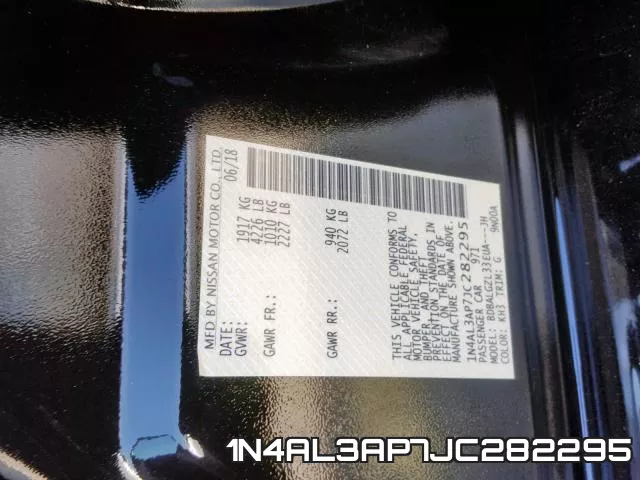 1N4AL3AP7JC282295 фото 2