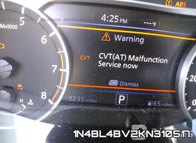 1N4BL4BV2KN310517 фото 8