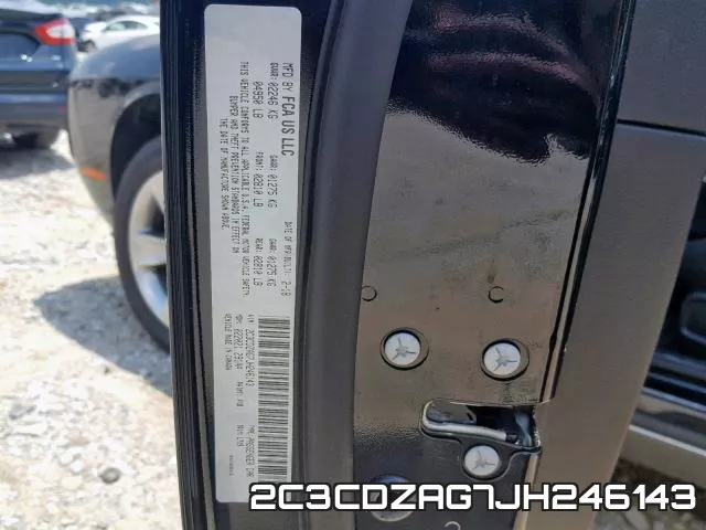 2C3CDZAG7JH246143 фото 2