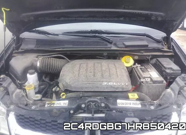 2C4RDGBG7HR850420 фото 2