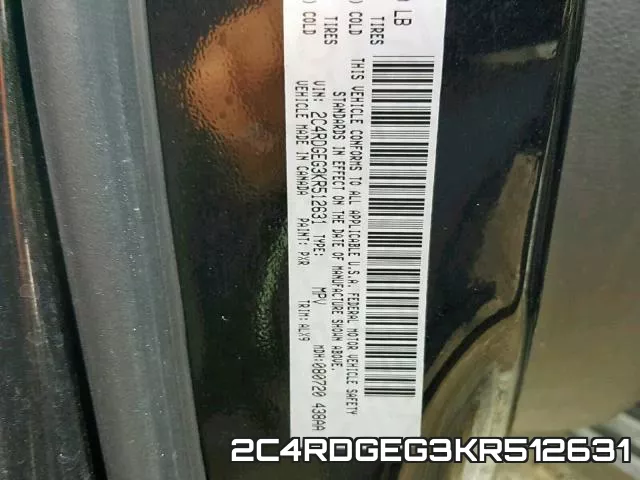 2C4RDGEG3KR512631 фото 2