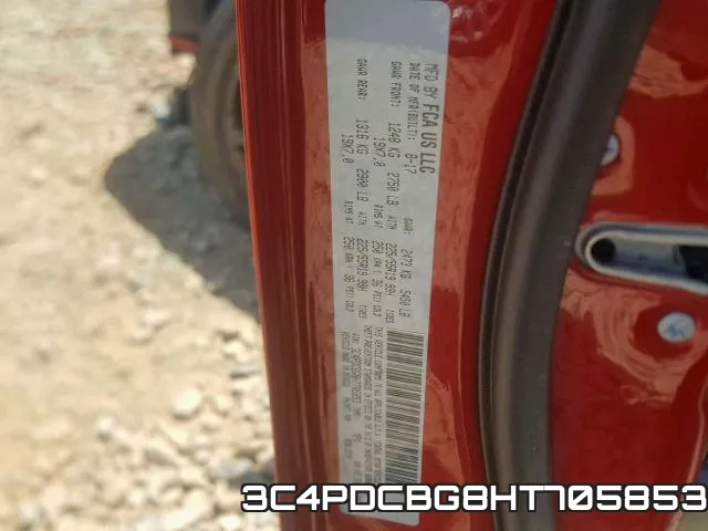 3C4PDCBG8HT705853 фото 2