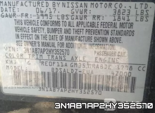3N1AB7AP2HY352570 фото 10