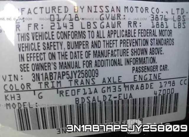 3N1AB7AP5JY258009 фото 10