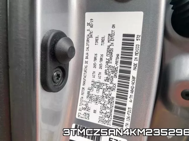 3TMCZ5AN4KM235298 фото 2