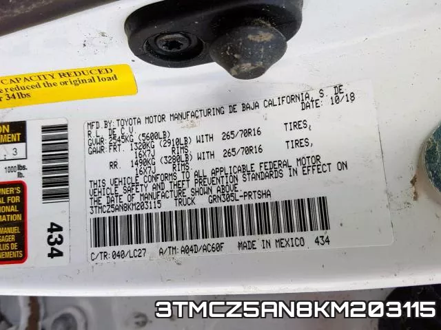 3TMCZ5AN8KM203115 фото 2