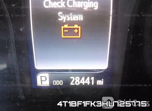 4T1BF1FK3HU725775 фото 8