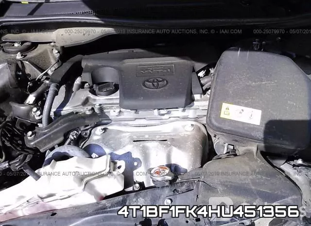 4T1BF1FK4HU451356 фото 2