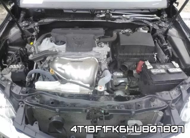 4T1BF1FK6HU807807 фото 2