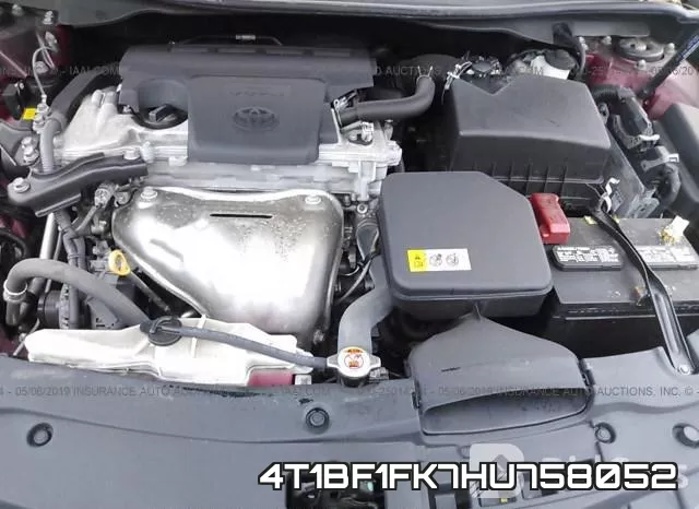 4T1BF1FK7HU758052 фото 2