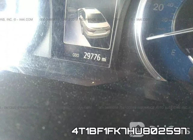 4T1BF1FK7HU802597 фото 8