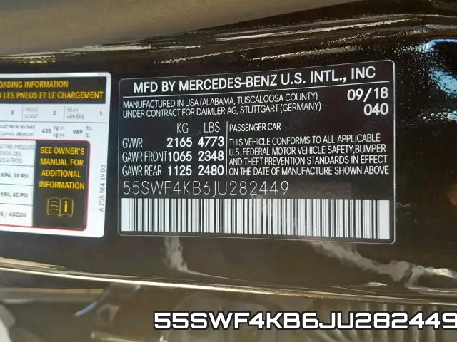 55SWF4KB6JU282449 фото 2